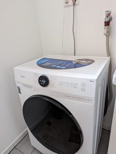 Midea MF200W100WB-14A Waschmaschine 10kg | Inverter-Quattro-Motor | 70% Ersparnis photo review