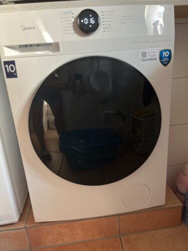 Midea MF200W100WB-14A Waschmaschine 10kg | Inverter-Quattro-Motor | 70% Ersparnis photo review