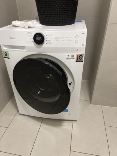 Midea MF200W100WB-14A Waschmaschine 10kg | Inverter-Quattro-Motor | 70% Ersparnis photo review