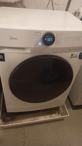 Midea MF200W100WB-14A Waschmaschine 10kg | Inverter-Quattro-Motor | 70% Ersparnis photo review