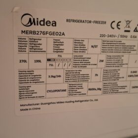 Midea MDRB521MGB02 MEGA Kühl-Gefrierkombination 378L | Energieklasse B | 35 dB | NoFrost photo review