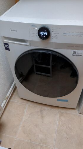 Midea MF200W100WB-14A Waschmaschine 10kg | Inverter-Quattro-Motor | 70% Ersparnis photo review