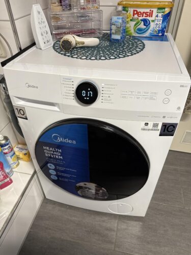 Midea MF200W100WB-14A Waschmaschine 10kg | Inverter-Quattro-Motor | 70% Ersparnis photo review