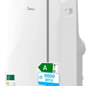 Climatiseur Mobile Midea Coolmax 9000 BTU | Silencieux A | WiFi