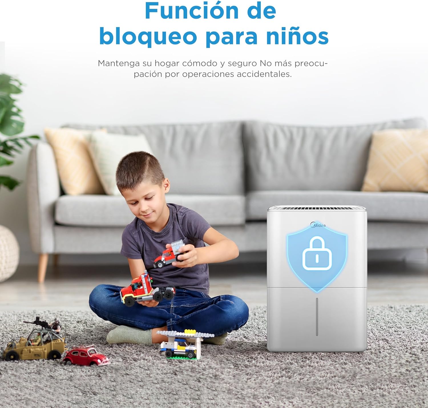 Déshumidificateur Intelligent Midea 12L/jour - Contrôle APP + Mode Silencieux – Image 5