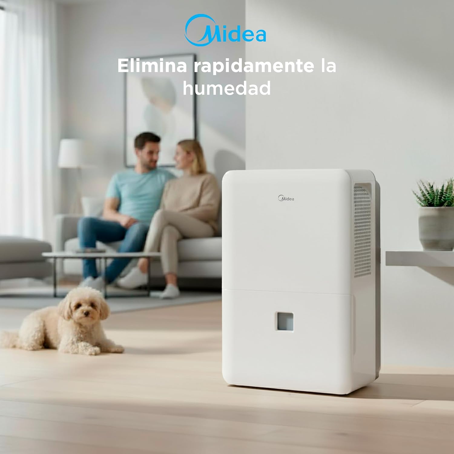 Déshumidificateur Midea 50L/jour - Industriel pour 112m² - APP Intelligente – Image 2