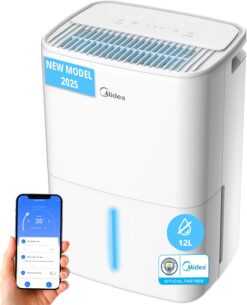 Déshumidificateur Intelligent Midea 12L/jour - Contrôle APP + Mode Silencieux