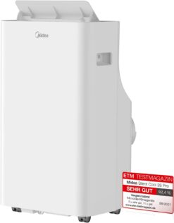 Climatiseur Mobile Midea Silent Cool 26 Pro | 9000 BTU Silencieux | 5 Étoiles