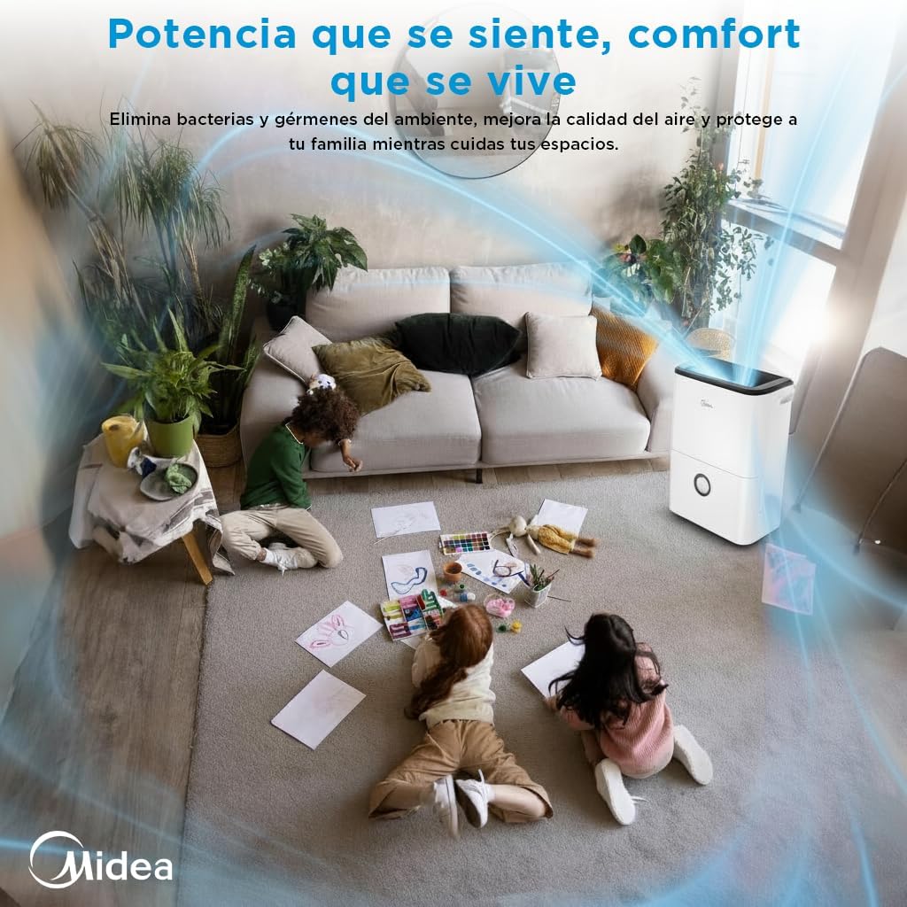 Déshumidificateur Midea 20L/jour - Puissant & Intelligent pour 50m² - Contrôle APP – Image 3
