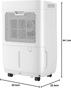 Alternative view of Midea Luftentfeuchter 10L/Tag | HEPA-Filter | 39dB Ultra-Leise