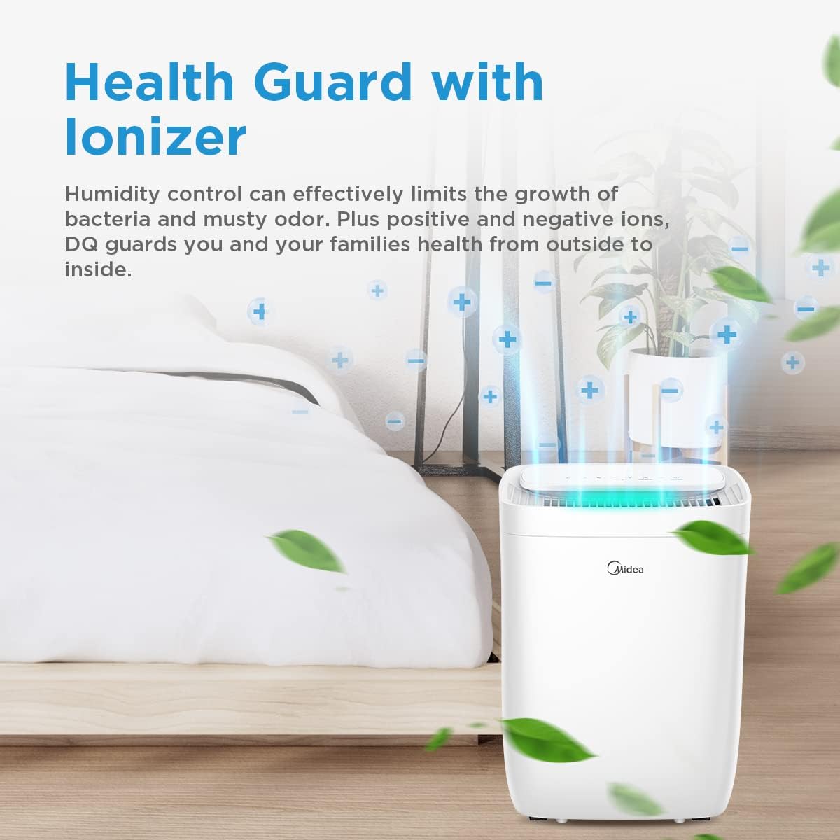 Midea Luftentfeuchter 10L/Tag | HEPA-Filter | 39dB Ultra-Leise – Bild 5