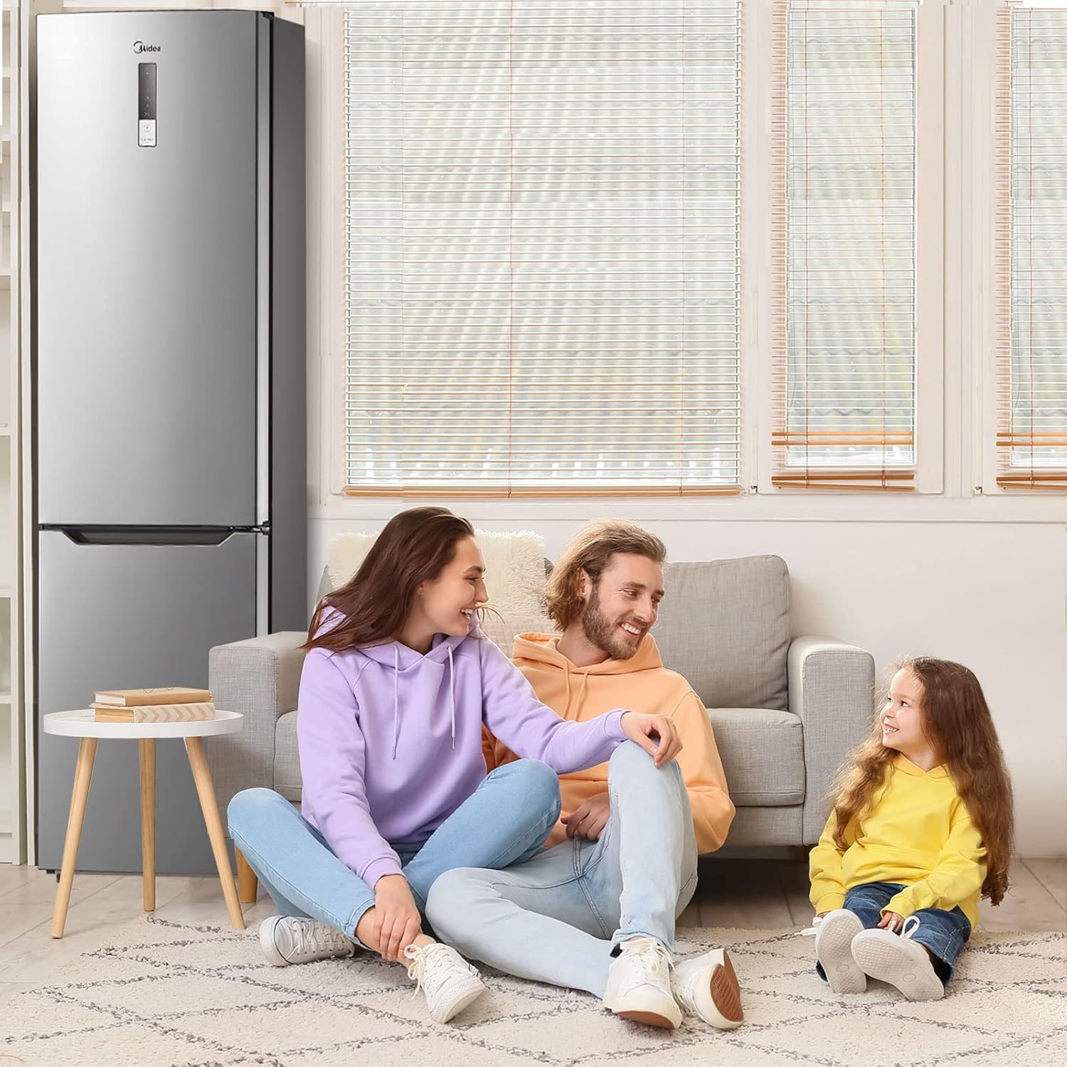 Midea MDRB424FGE02OA Kühl-Gefrierkombination 310L | NoFrost | 188cm | GMCC-Kompressor – Bild 9