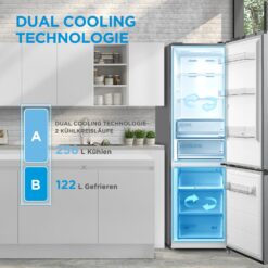 Alternative view of Midea MDRB521MIC46A MEGA Kühl-Gefrierkombination 378L | WiFi | Smart Home | Energieklasse C
