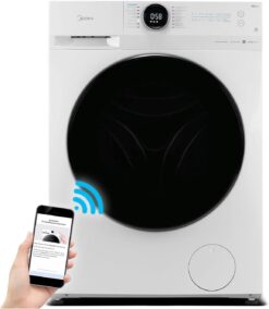 Midea MF200W100WB-14A Waschmaschine 10kg | Inverter-Quattro-Motor | 70% Ersparnis