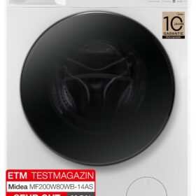 Midea MF200W80WB-14AS Waschmaschine 8kg | Slim 48cm | Energieklasse A | App