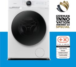 Alternative view of Midea MF200W90WB-14A Waschmaschine 9kg | HealthGuard | Inverter Motor | App