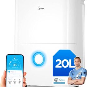 Déshumidificateur Midea 20L/jour – Puissant & Intelligent pour 50m² – Contrôle APP